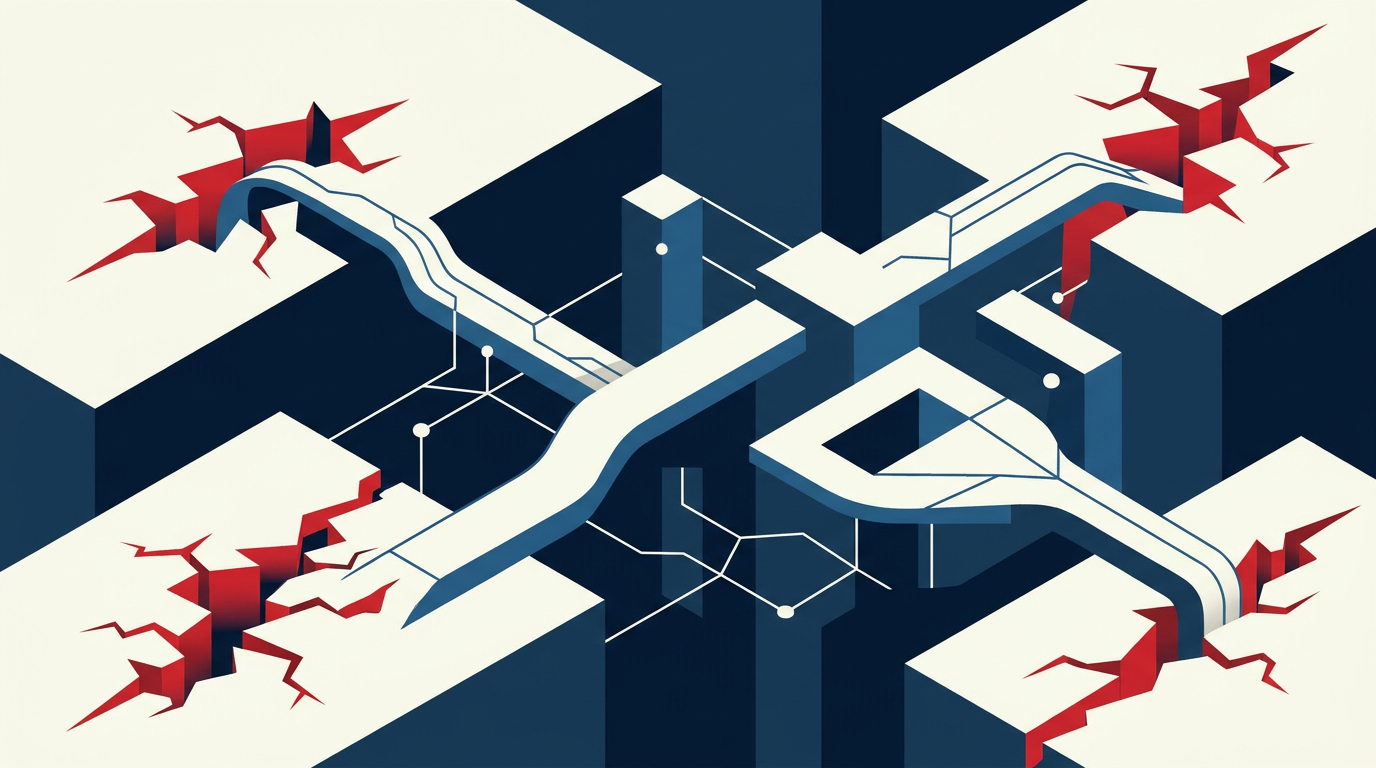 Illustration du guide : 5 erreurs courantes dans l'architecture des solutions digitales (et comment les éviter)
