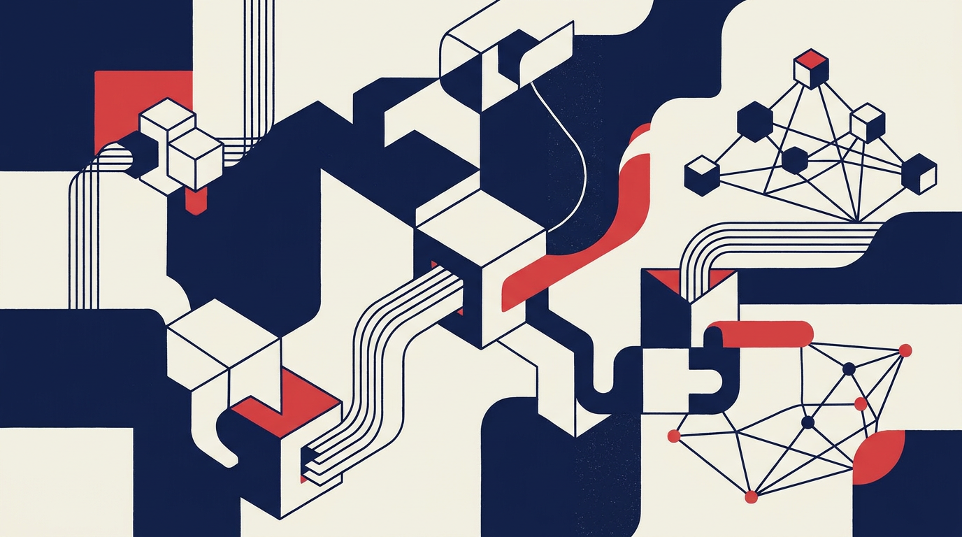Illustration du guide : Comment la blockchain transforme les solutions digitales : usages concrets et enjeux