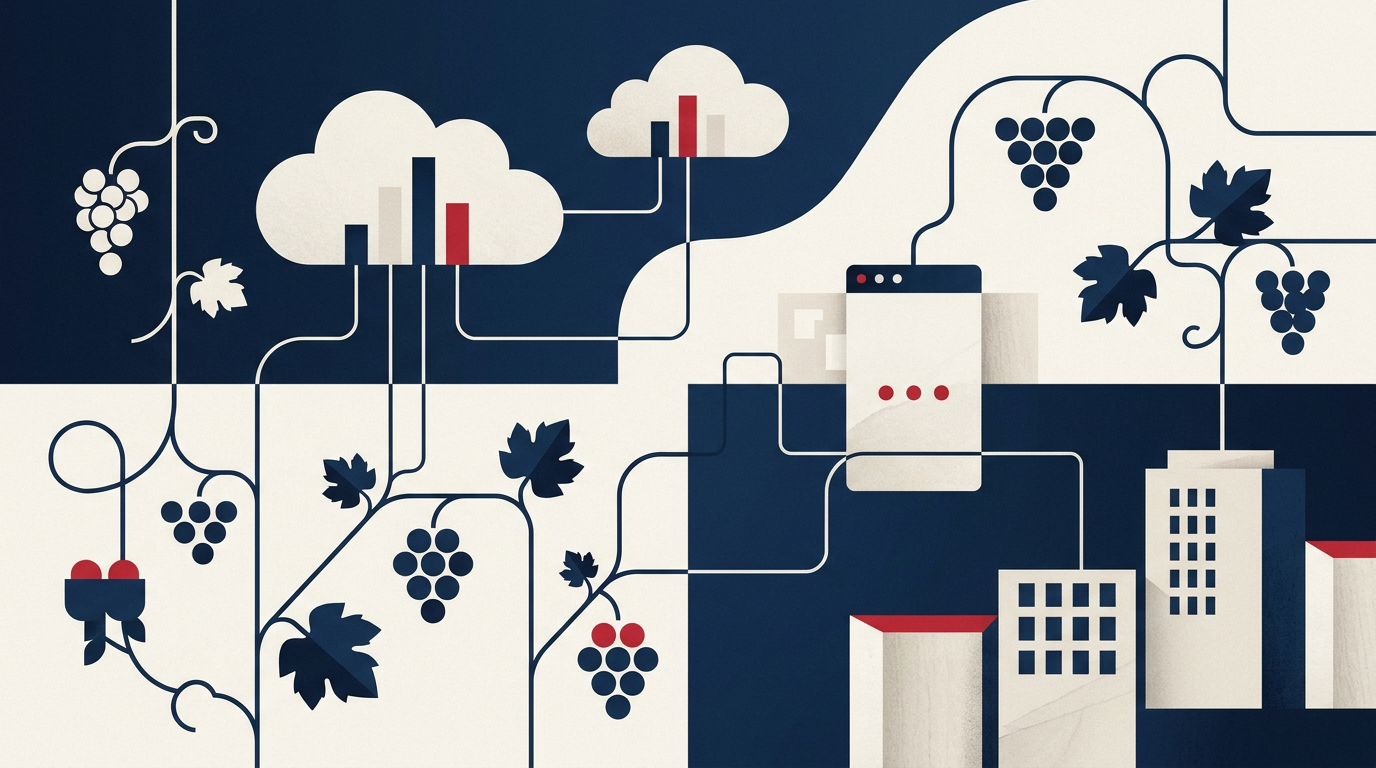 Illustration du guide : Intranet pour vignoble : organiser la gestion et la communication de votre domaine viticole