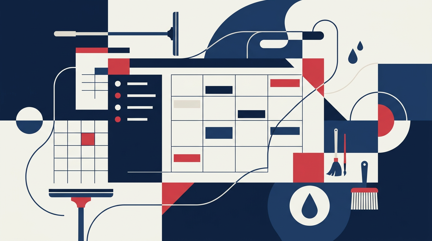 Illustration du guide : Logiciel de planning pour entreprise de nettoyage : simplifier l'organisation avec PROPRET