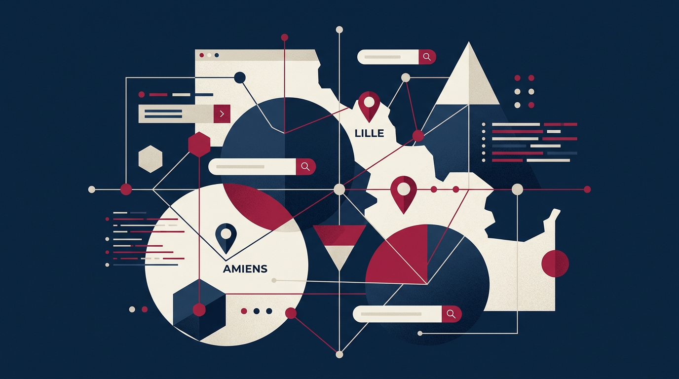 Illustration du guide : SEO local en Hauts-de-France : la méthode pour capter la demande de Lille à Amiens
