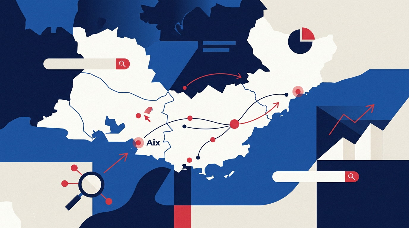 Illustration du guide : SEO local en PACA : la méthode concrète pour capter des clients d'Aix à Nice